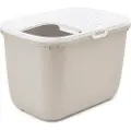Savic Hop In kattetoilet, 58,5x39x39,5 cm, hvid/mocca