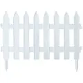Prosperplast Garden Classic gjerde 3,2m hvit