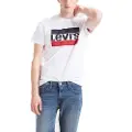 Levi's for man. 39636-0000 Sportswear Graphic Logo T-shirt white (XXS), Casual, Cotton, Short sleeve, Sustainable