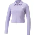 Puma for woman. 53900425 Classics Cropped T-Shirt Lilac (S), Casual, Purple, Cotton, Long sleeve, Sustainable