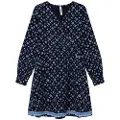 Pepe Jeans for girl. PG951595 Sabine dress navy (14años= 164cm), Casual, Viscose, Long sleeve, children's fashion