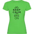 Kruskis Keep Calm And Bike On Kortarmet T-skjorte