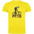 Kruskis Mtb Background Kortarmet T-skjorte