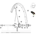 Mavic Ksyrium Pro Exalith 17c Bakfelg