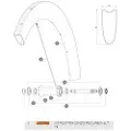 Mavic Comete Pro Carbon Sl Tubular 19 Front Felg