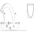 Mavic Cxr Uiltimate 60 Tubular Framfelg