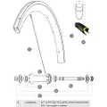 Mavic Cosmic Pro Carbon 2017-19 Forhjulsspeilene 14 Enheter