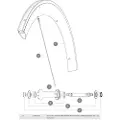 Mavic Comete Pro Carbon Exalith Forhjulsspeilene 12 Enheter