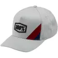 100% Czapka z daszkiem 100% CORNERSTONE X-Fit Snapback Hat Light Grey (NEW)