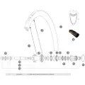 Mavic Cosmic Pro Carbon Sl Tubular Bakfelg