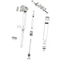 RockShox Setepinne Slangekobling For Reverb A1-b1/reverb Stealth A1-b1