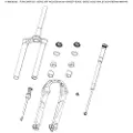 RockShox Lower Leg Sid B1 Gaffel Senkes