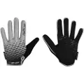 Force MTB ANGLE summer gloves, pilkas-juodas dydis M