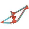RideWrap Mtb Rammesikringsklistremerker