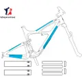 Ytwo Coatup Vbr E-bike 300 Microns Rammebeskyttelse 8 Stykker