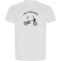 Kruskis I Like To Ride Bikes Eco Kortarmet T-skjorte