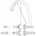 Mavic 110 Mm Eje Qrm Mtb 2019 Dcl Lager