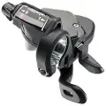 Microshift shifter, høyre, 9-trinns, Shimano-kompatibel, Thumb Tap, Optisk Gear Indicator (NY)