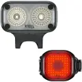 Knog Blinder Road 600 And Mini Square Sykkellyktesett