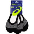 Asics unisex. 3033A394 Set of 3 black invisible socks (39/42), Homewear, Cotton