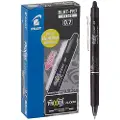 Pilot FriXion Clicker sort medium 0,7 mm - (12 stk.)