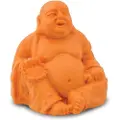 Safari Liten Figur Av En Leende Buddha For Lykke