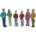 Miniland Figurer Latinamerikansk Familie 8 Enheter