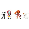 Jada Sett Med 4 Nightmare Before Christmas-figurer 7 Cm