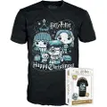 Funko POP! Pop! Harry Potter Ron Hermione T-skjorte