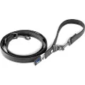 Curli Vegan Apple Leather Adjustable Leash Black S