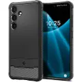 Spigen Rugged Armor - matte black - Samsung Galaxy S24