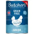 Butcher's Økonomipakke Butcher's Original Grainfree Junior 48 x 400 g - kylling