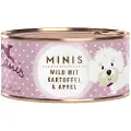 Terra canis Mini 18 x 100 g - Vilt med poteter og eple