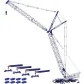 KIBRI 13061 H0 Byggekøretøj model Liebherr LG 1550 Breaker & Wasel