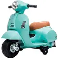 Tachan Mini Vespa 6v Blue Celeste License Sykkel