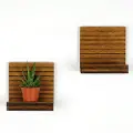 Kalune Design Hanah HomeVegghylle - YahyaBrunVegghyllerFra Homeroom