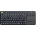 Logitech Wireless Touch Keyboard K400 Plus - Tastatur - trådløs - 2.4 GHz - Engelsk