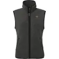 Chevalier Mainstone Fleecevest Dame, 40W, Antrasitt