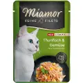 Miamor Fine filéter i saus 6 x 100 g - Tunfisk og grønnsaker