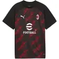 Puma Ac Milan 23/24 Før Kamp Junior T-skjorte Med Korte Ermer