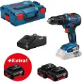 Bosch Professional Gsb 18v-55 3x5.0ah Gal 18v-40 L Elektrisk Skrutrekker