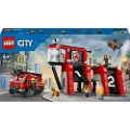 LEGO City 60414 Brannstasjon med brannbil