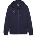 Puma Team Goal Casuals Hooded Navy Blue 658595 06