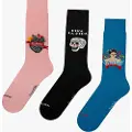 Jimmy Lion Athletic Frida Crewsokker 3 Par
