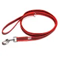 Julius-K9 K9 C&G line, rød/grå 20mm/2m m/håndt
