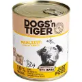 Dogs'n Tiger økonomipakke Dogs'n Tiger Adult 12 x 800 g – høns og gulrot