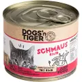 Dogs'n Tiger økonomipakke Dogs'n Tiger Adult Cat 12 x 200 g – Smakfull okse