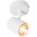 QAZQA Smart spotlight hvit inkl. WiFi GU10 lyspære justerbar - Jeana