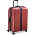 Delsey Promenade Hard 2.0 Utvidbar 76 cm koffert, burgunder