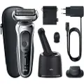 Braun Series 7 71-S7200cc, Barberingsmaskin, Sort, Sølv, Knapper, Batteri, Lithium-Ion (Li-Ion), 50 min